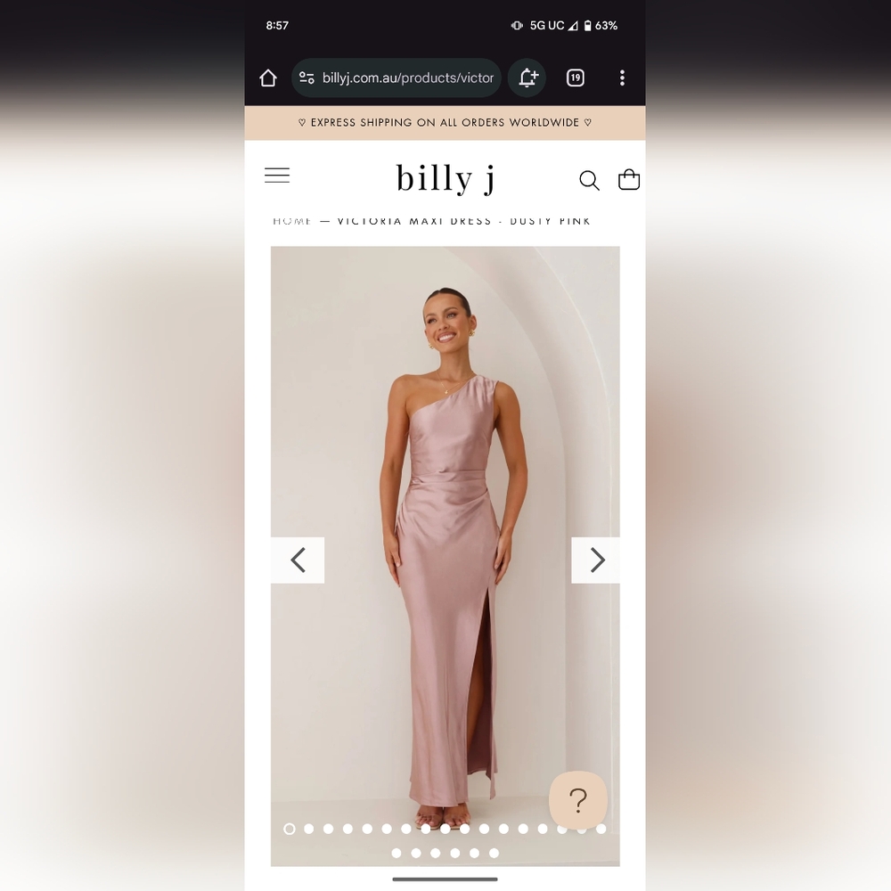 Billy J Victoria Maxi Dress